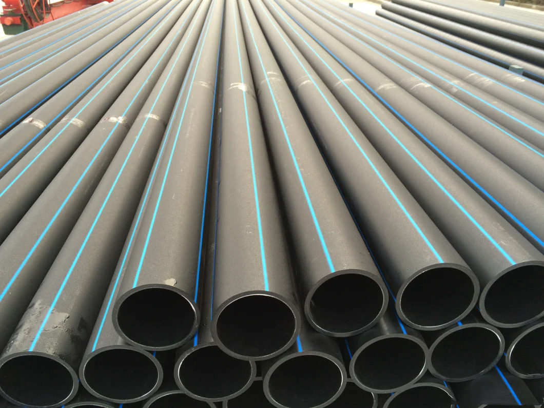 Manufacturer Water Supply HDPE Pipe Water Pipe Plastic Pipe PE80 PE100 for Gas Mining Fishing Sprinkler Irrigation Greenhouse