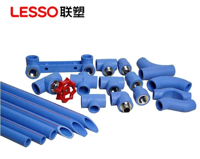 Lesso Grey Green Color Water Supply PPR Pipe