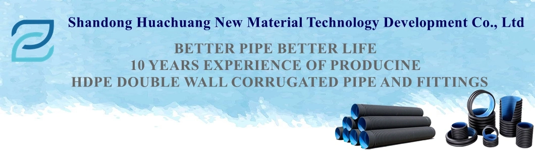 High-Quality HDPE Double Wall Corrugated Pipe for Building Drainage Hot Sale