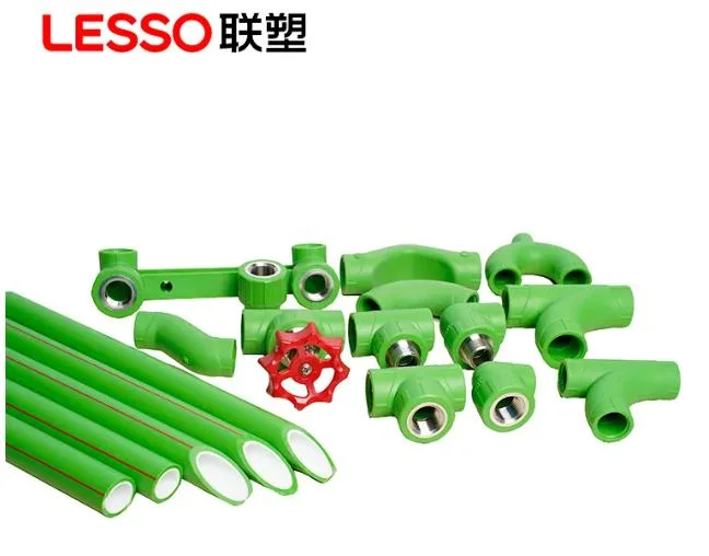 Lesso Grey Green Color Water Supply PPR Pipe