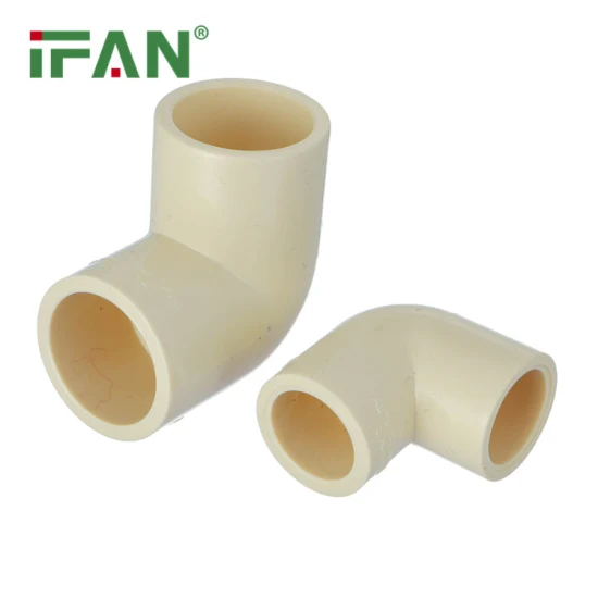 Ifan UPVC-Winkelmuffe PVC-Rohrverschraubung ASTM 2466 Pn25 UPVC-Verschraubung